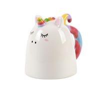 I-TOTAL® - Tasse en céramique Up & Down, tasse réversible (UNICORN) 300 ml