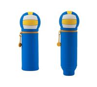 I-TOTAL® - Trousse en Silicone Souple pour l'École, Extensible avec Forme Profilée (Volleyball)