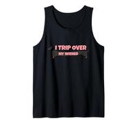 I Trip Over My Wiener Funny Dachshund Lover Débardeur