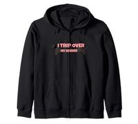 I Trip Over My Wiener Funny Dachshund Lover Sweat à Capuche