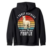 I Trust Alpacas Llama Propriétaire des Lamas Sweat à Capuche