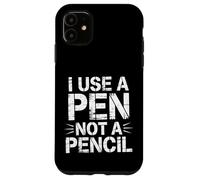 I Use A Pen Not A Pencil Confiance des Mots croisés - Coque pour iPhone 11
