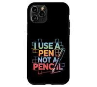 I Use A Pen Not A Pencil Confiance des mots croisés ---- Coque pour iPhone 11 Pro