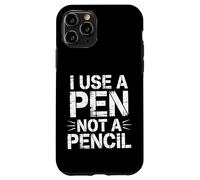 I Use A Pen Not A Pencil Confiance des Mots croisés - Coque pour iPhone 11 Pro