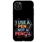 I Use A Pen Not A Pencil Confiance des mots croisés ---- Coque pour iPhone 11 Pro Max