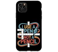 I Use A Pen Not A Pencil Confiance des mots croisés --- Coque pour iPhone 11 Pro Max