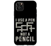 I Use A Pen Not A Pencil Confiance des mots croisés -- Coque pour iPhone 11 Pro Max