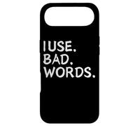 I Use Bad Words Funny Snarky Unfiltered Drinking Party Coque pour iPhone Air