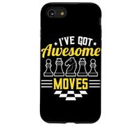 I’ve Got Awesome Moves Funny Chess Design Coque pour iPhone SE (2020) / 7/8