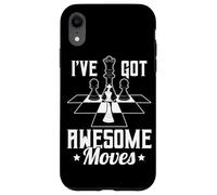 I’ve Got Awesome Moves Funny Chess Design Coque pour iPhone XR