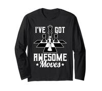I’ve Got Awesome Moves Funny Chess Design Manche Longue