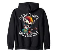 I 've rocked metal since I Was Little Rock Unicorn Metal Sweat à Capuche
