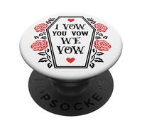 I Vow You Vow We Vow Dark Romance Smutty Book Smut Reader PopSockets PopGrip Adhésif