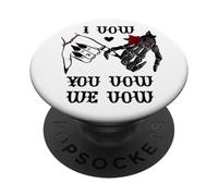 I Vow You Vow We Vow Dark Romance Smutty Book Smut Reading PopSockets PopGrip Adhésif