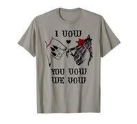 I Vow You Vow We Vow Dark Romance Smutty Book Smut Reading T-Shirt