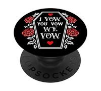 I Vow You Vow We Vow Dark Romance Smutty Book Smutt Reading PopSockets PopGrip Adhésif