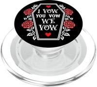 I Vow You Vow We Vow Dark Romance Smutty Book Smutt Reading PopSockets PopGrip pour MagSafe