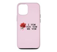 I Vow You Vow We Vow Merch Dark Romance Reader Book Lover Coque pour iPhone 12/12 Pro