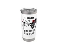 I Vow You Vow We Vow Merch Dark Romance Smutty Book Lovers Gobelet isotherme en acier inoxydable double paroi