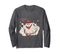 I Wanna Be A Cowboo Chemise pour bébé Cowboy Ghost Lasso Western Manche Longue