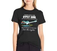 I Wanna Rock Into The Mystic Gyy Song Guitars T-Shirt