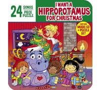 I Want a Hippopotamus For Christmas (Music CD and 24 Piece Puzzle In Collectors Tin) by The Little Sunshine Kids