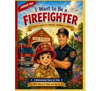I Want to Be a Firefighter: A Motivational Picture Book About Courage, Kindness, Teamwork, Community Helpers, Fire Safety, and Big Dreams for Kids Ages 3-8