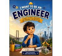 I Want to Be an Engineer: A Fun STEM Adventure About Engineering, Creativity, Problem Solving, Robots, Bridges, Renewable Energy, and Building a Better Future | Inspiring Career Book for Kids