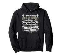 I Want to Be So Full of Christ Mosquitoes Funny Christian Sweat à Capuche
