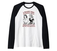 I Want You to Know That Someone Care Not me But Someone Manche Raglan