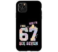 I Was 6 Now I'm 7 Birthday Easter Day Boys Kids 67 Meme Coque pour iPhone 11 Pro Max