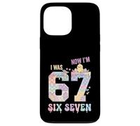I Was 6 Now I'm 7 Birthday Easter Day Boys Kids 67 Meme Coque pour iPhone 13 Pro Max
