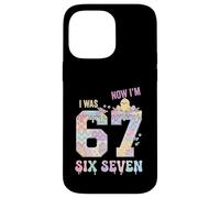 I Was 6 Now I'm 7 Birthday Easter Day Boys Kids 67 Meme Coque pour iPhone 14 Pro Max