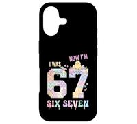 I Was 6 Now I'm 7 Birthday Easter Day Boys Kids 67 Meme Coque pour iPhone 17