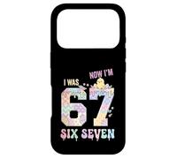 I Was 6 Now I'm 7 Birthday Easter Day Boys Kids 67 Meme Coque pour iPhone 17 Pro
