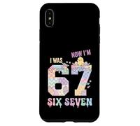 I Was 6 Now I'm 7 Birthday Easter Day Boys Kids 67 Meme Coque pour iPhone XS Max