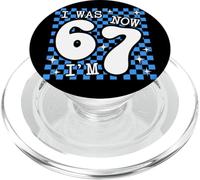 I Was 6 Now I'm 7 Funny 7th Birthday Cool Seven Years Old PopSockets PopGrip pour MagSafe
