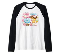 I Was 6 Now I'm 7 Ice Cream Drip 67 Meme Fête d'anniversaire pour Enfants Manche Raglan
