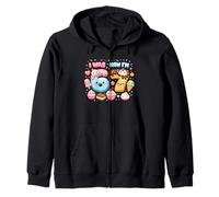 I Was 6 Now I'm 7 Ice Cream Drip 67 Meme Fête d'anniversaire pour Enfants Sweat à Capuche