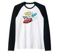 I Was 6 Now I'm 7 Race Car Birthday Racing Party for Boys Manche Raglan