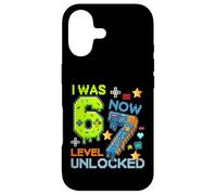 I Was 6 Now Level 7 Unlocked 7th Birthday Gamer 67 Meme Coque pour iPhone 17
