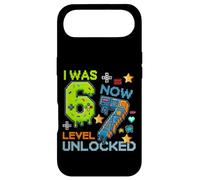 I Was 6 Now Level 7 Unlocked 7th Birthday Gamer 67 Meme Coque pour iPhone Air