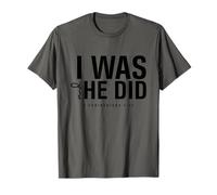 I Was and He Did Bible Verse 2 Corinthiens 5 17 Christian T-Shirt