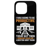 « I Was Going to Be Productive Today But Then Someone Asked Me » Coque pour iPhone 13 Pro