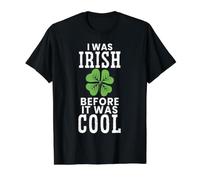I Was Irish Before It Was Cool St Pattys T-Shirt Graphique avec Valeur