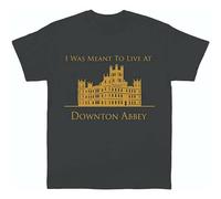 I Was Meant to Live at Downton Abbey - T-Shirt T-Shirt Black L
