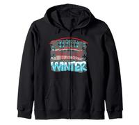 I Was Not Made for Winter Christmas Snow Ice Ice Fun Cold Sweat à Capuche