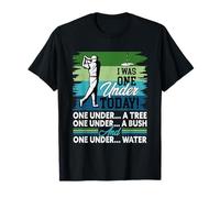 I Was One Under Today Funny Golfeur Golf Lover Humour T-Shirt
