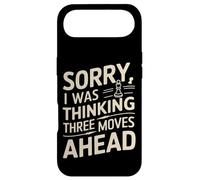 I Was Thinking Three Moves Ahead - Joueur d'échecs Coque pour iPhone Air