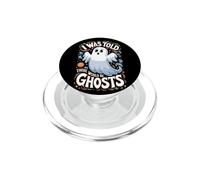 I Was Told There Would Be Ghosts Funny Halloween Kids Boys PopSockets PopGrip pour MagSafe